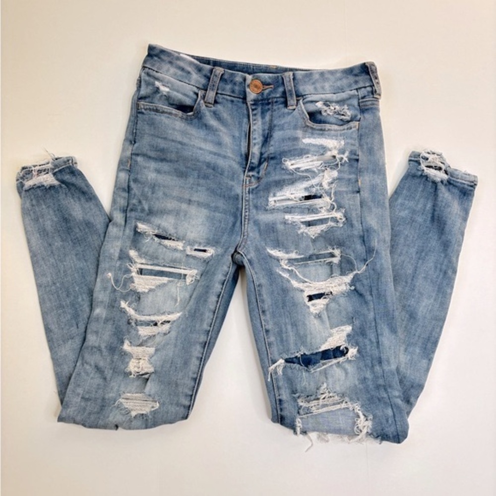 American Eagle Blue Skinny Jean Size US Women’s 4